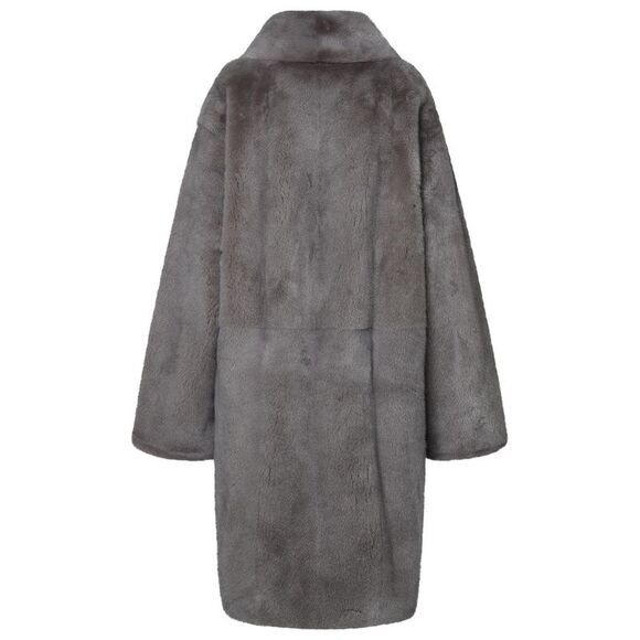 Blancha Long Gray Mink Fur Women - Picture 3 of 3